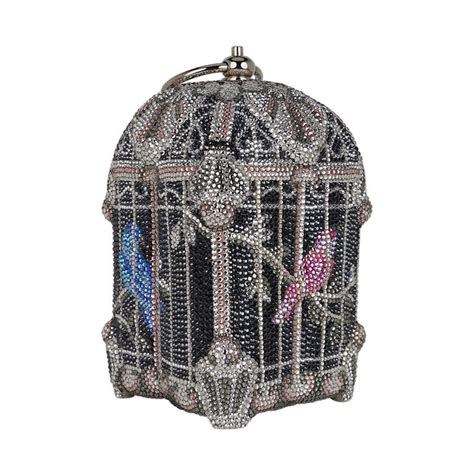 minaudiere birdcage bag.